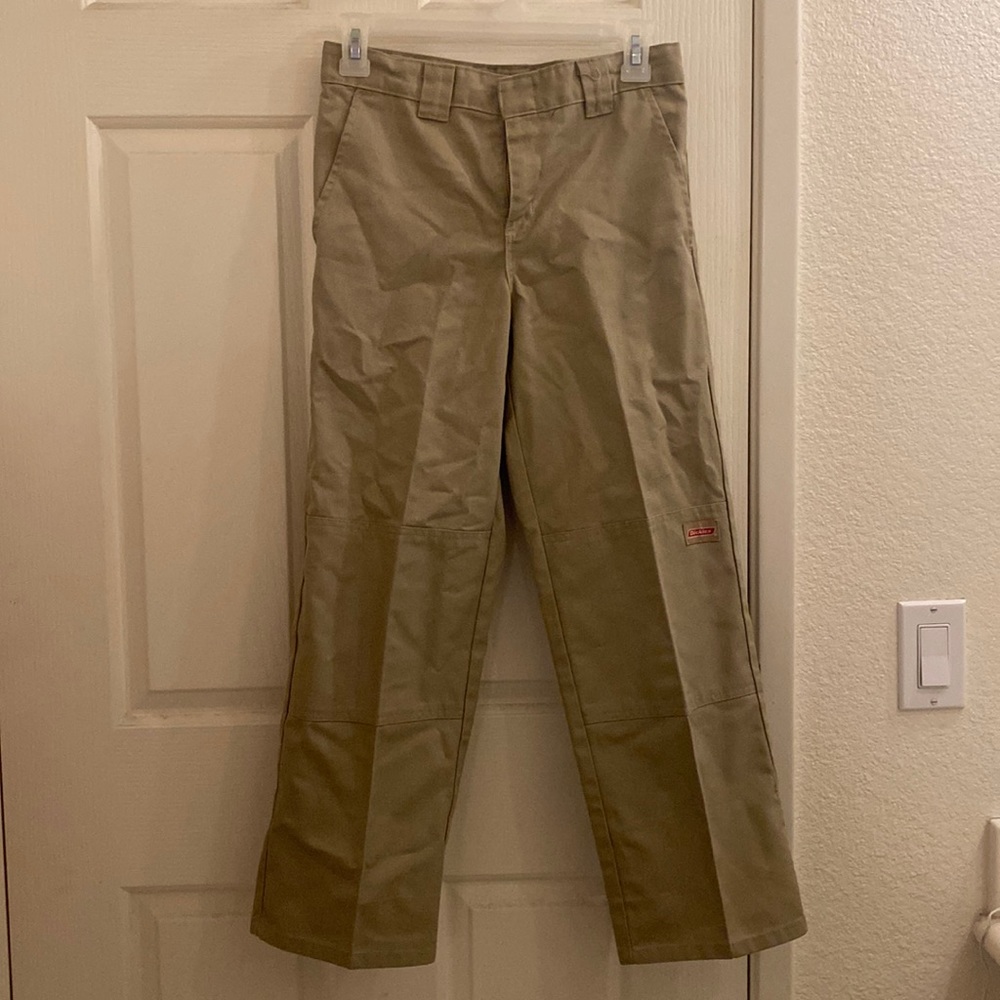 Boys tan dickies pants